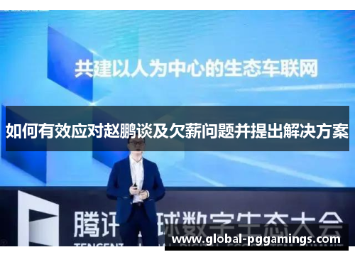 如何有效应对赵鹏谈及欠薪问题并提出解决方案