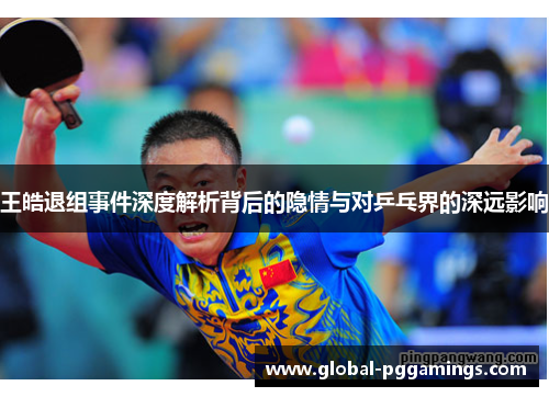 王皓退组事件深度解析背后的隐情与对乒乓界的深远影响