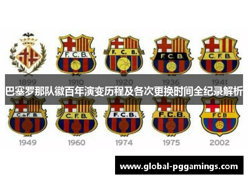 巴塞罗那队徽百年演变历程及各次更换时间全纪录解析 巴塞罗那队徽百年演变历程及各次更换时间全纪录解析
